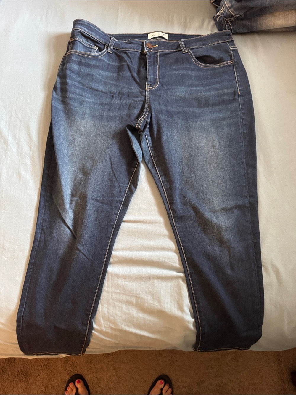 BKE Women’s Indigo Skinny Jeans